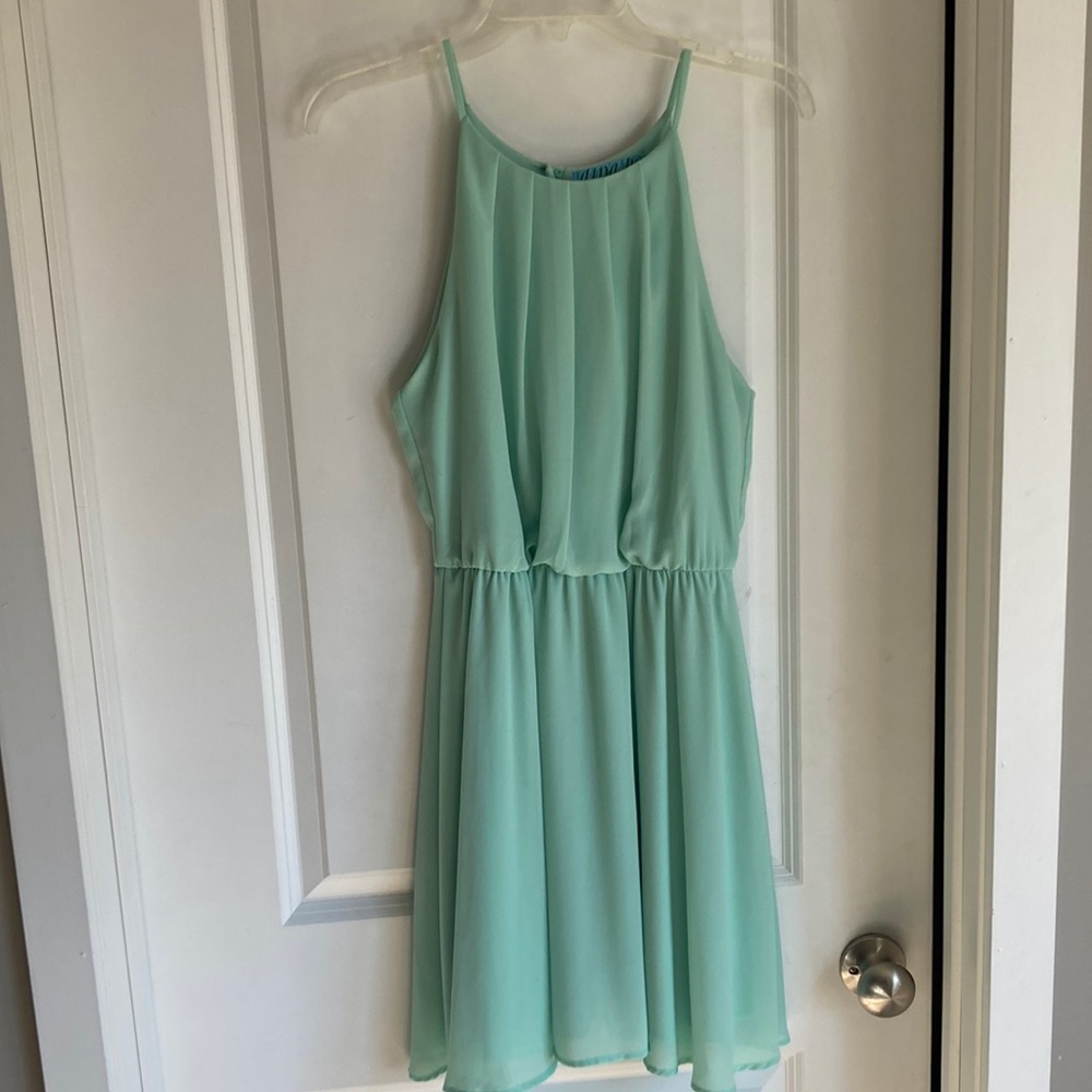 EUC mint green dress